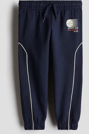 H&M Bedruckte Joggpants - Blau - Kinder
