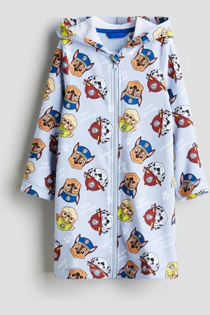 H&M Frottee-Morgenmantel mit Reißverschluss - Blau - Kinder