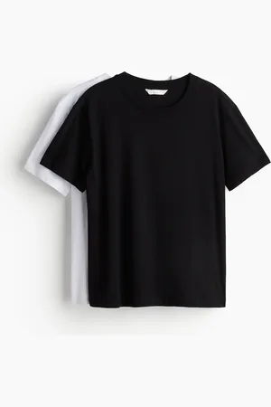 H&M MAMA 2er-Pack Still-T-Shirts - Weiß - Damen