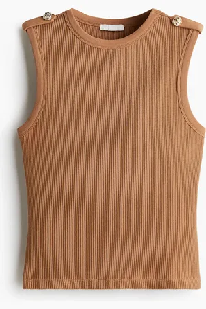 H&M Geripptes Tanktop - - Damen