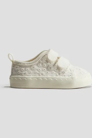 H&M Sneaker aus Baumwolle - Weiß - Kinder