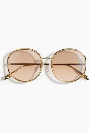 H&M Runde Sonnenbrille - - Damen