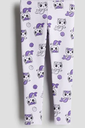 H&M Jerseyleggings - Lila - Kinder