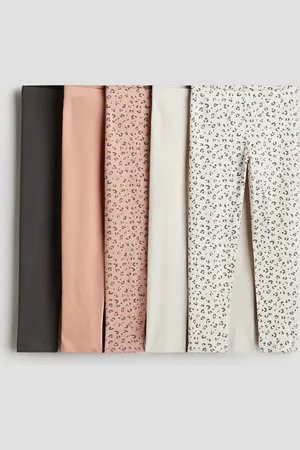H&M 5er-Pack Jerseyleggings - - Kinder