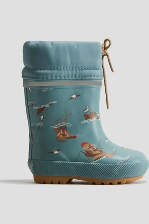 H&M Thermostiefel Mit Wollfutter - Blau - Kinder