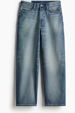 H&M Baggy Jeans - Blau - Herren