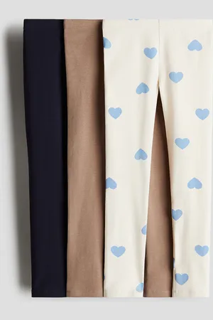 H&M 3er-Pack Jerseyleggings - - Kinder