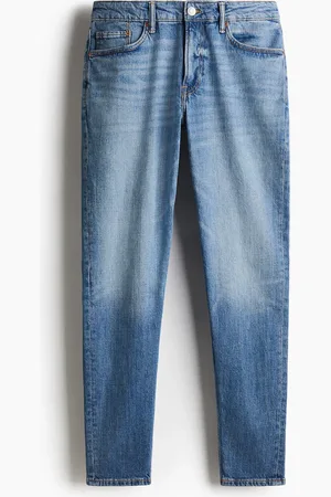 H&M Regular Tapered Jeans - Blau - Herren