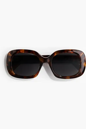 H&M Eckige Sonnenbrille - Braun - Damen