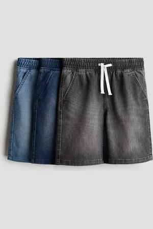 H&M 3er-Pack Jeansshorts - Blau - Kinder