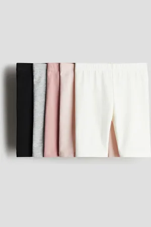H&M 5er-Pack Baumwoll-Radlershorts - Rosa - Kinder