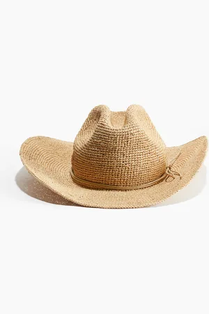 H&M Cowboyhut aus Stroh - - Damen