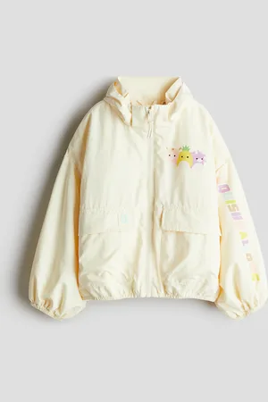 H&M Bedruckte Windjacke - Gelb - Kinder
