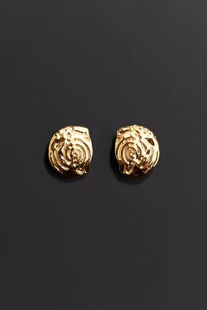 H&M Ohrringe mit Goldplattierung - - Damen