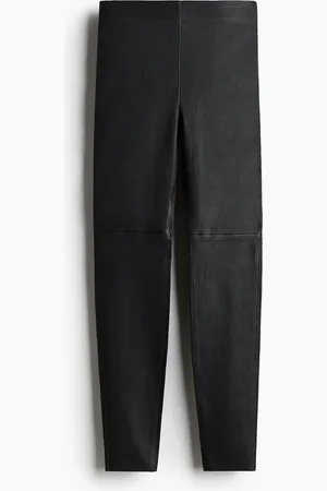 H&M Leggings aus Leder - - Damen