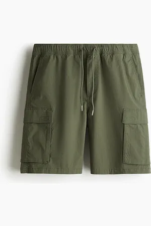 H&M Cargoshorts in Regular Fit - Grün - Herren