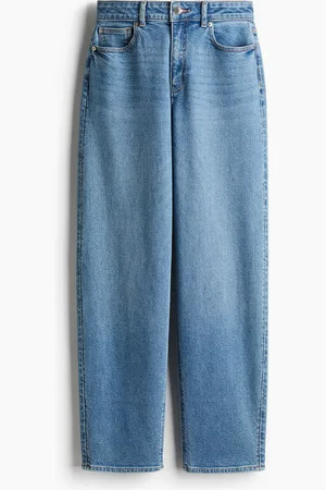 H&M Tapered Jeans - Blau - Damen