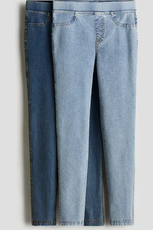 H&M 2er-Pack Leggings - Blau - Kinder