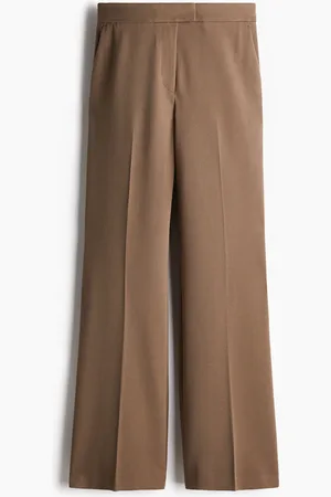 H&M Bootcut-Hose - Braun - Damen