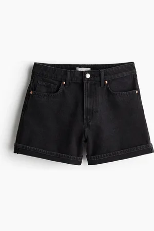 H&M Jeansshorts mit hohem Bund - - Damen