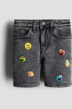 H&M Bedruckte Jeansshorts - - Kinder