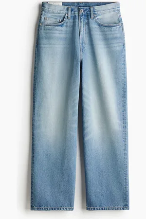 H&M Baggy Jeans - Blau - Herren