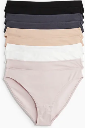 H&M 10er-Pack Baumwollslips - Rosa - Damen
