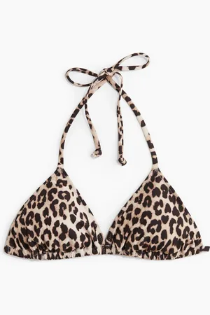 H&M Wattiertes Triangel-Bikinitop - - Damen
