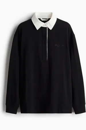 H&M Poloshirt mit Stickerei - - Damen