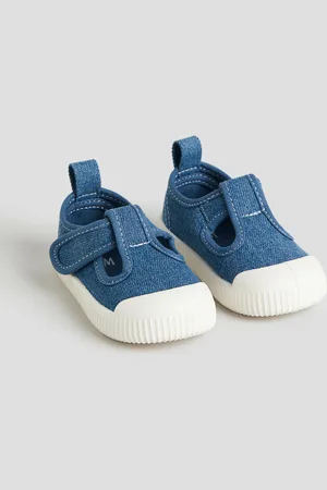 H&M Sandalen aus Baumwolle - Blau - Kinder