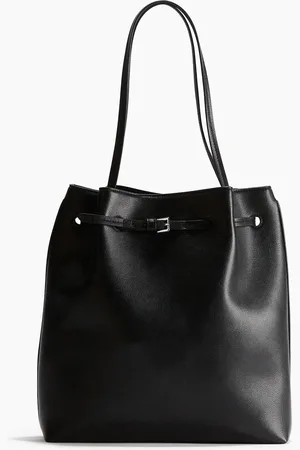 H&M Beschichteter Shopper mit Riemendetail - - Damen