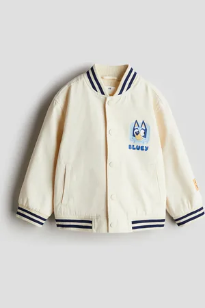 H&M Baseballjacke aus Twill mit Motivprint - - Kinder