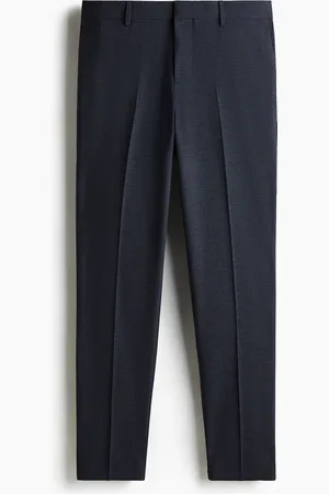 H&M Anzughose in Slim Fit - Blau - Herren