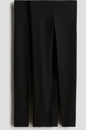 H&M 2er-Pack Baumwoll-Leggings - - Kinder