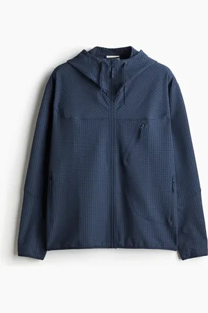 H&M Midlayer-Jacke mit DryMove in Regular Fit - Blau - Sportswear