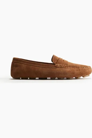 H&M Loafer aus Veloursleder - - Damen