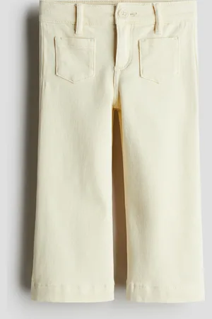 H&M Ausgestellte Twillhose - Gelb - Kinder