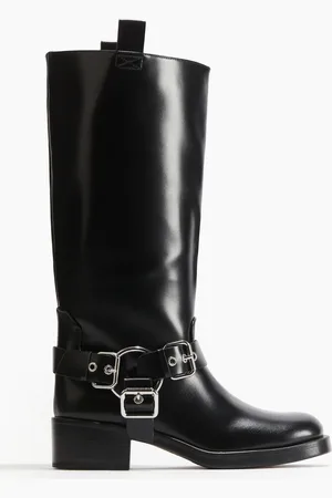 H&M Kniehohe Bikerboots - - Damen