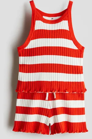 H&M Zweiteiler in Rippstrick - - Kinder