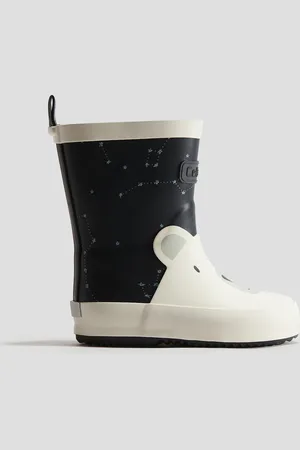 H&M Gummistiefel - Bär - Blau - Kinder