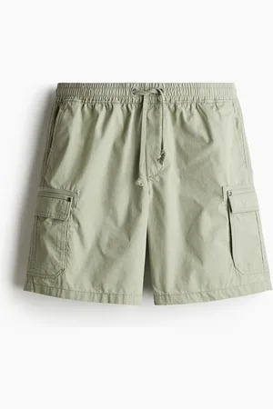 H&M Cargoshorts in Relaxed Fit - Grün - Herren