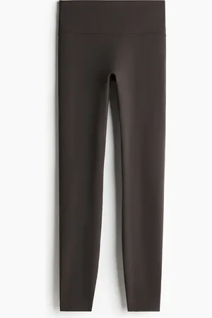 H&M Sportleggings mit SoftMove - Braun - Sportswear