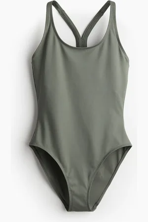 H&M Sportbadeanzug - Grün - Sportswear