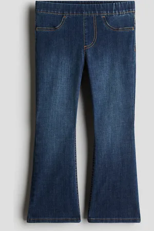 H&M Superstretch Flared Leg Jeans - Blau - Kinder