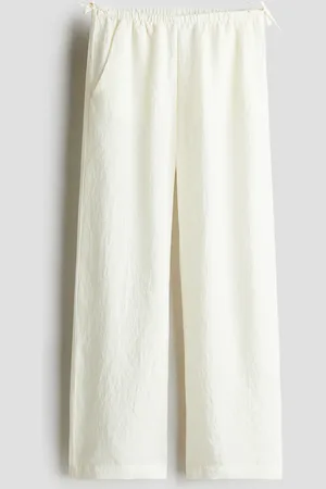 H&M Hose mit Bindedetail - Weiß - Kinder