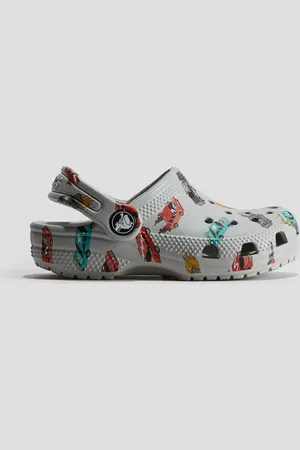 H&M Classic Race Cars Graphic Clog - Weiß - Kinder