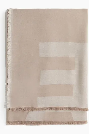 H&M Tuch aus Jacquardstoff - Braun - Damen