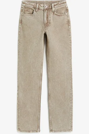 H&M Slim Straight High Jeans - - Damen