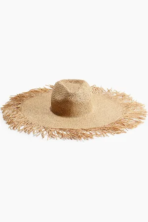H&M Strohhut mit Fransenkante - - Damen