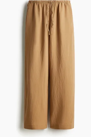 H&M Gerade Hose aus Leinenmix - - Damen